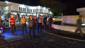 Polres Sibolga Gelar Patroli Skala Besar, Antisipasi Gangguan Kamtibmas Di Kota Sibolga