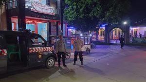 Patroli Malam Polsek Pasekan Langkah Konkret Jaga Keamanan Warga