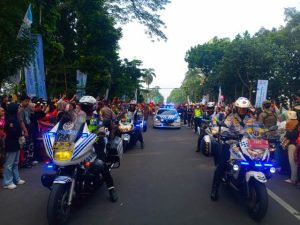 Festival Heleran Hari Jadi Bogor ke 542, Polsek Bogor Tengah Lakukan Pengamanan