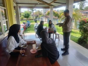 Unit Bintibsos Sat Binmas di Pimpin oleh Aipda Endang Hermanto melaksanakan giat Binluh kepada remaja di wilayah Kota Prabumulih