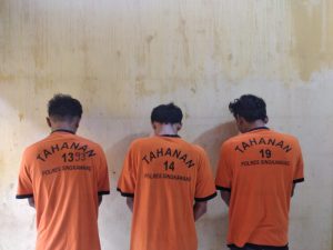 Polisi Singkawang Ringkus 3 (tiga) Orang Pelaku Pencurian Di Bengkel Las
