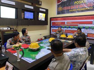Tim Supervisi Roops Polda Sulbar Tinjau Operasi Pekat Marano 2024 di Polres Pasangkayu