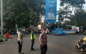 Polsek Bogor Barat Sebar Anggota ke Jalan, Berikan Pelayanan Kepada Pengguna Jalan