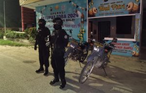 Ciptakan Kamtibmas Pada Malam Minggu, Tim Spartan Polres Tanjung Balai Telusuri Daerah Rawan Gangguan Keamanan