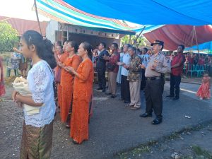 Pengamanan Upacara Pemberkatan Gereja Katolik Kristus Raja di Hutagodang, Batangtoru