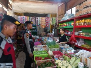 Harkamtibmas, Sat Samapta Polres Kutai Timur Sasar pusat perbelanjaan dan Pasar agar aman dan terkendali