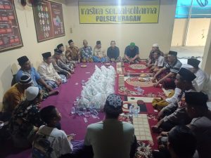 Tasyakuran Hari Bhayangkara ke 78 Polsek Kragan Polres Rembang