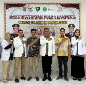 "Polri Hadir untuk Masyarakat: Bakti Kesehatan Polda Lampung Sambut Hari Bhayangkara ke-78"