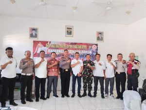 Polsek Tanah Jawa Rayakan HUT Bhayangkara ke-78 dan Temu Pisah Plt. Kanit Reskrim