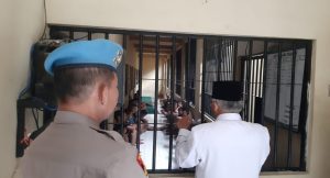 Binrohtal di Dalam Rutan, Polres Kediri Ajak Tahanan Bertaubat
