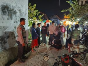 Pengamanan Polsek Kragan Hiburan Pentas Seni Ketoprak di Desa Mojokerto Dalam Rangka Tasyakuran Khitanan