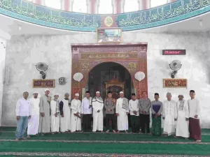 Kapolsek Tanjung Batu Gemar Jumat Curhat Di Masjid Walimah Kelurahan Tanjung Batu Timur