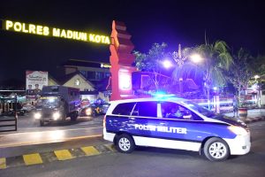 Upaya Harkamtibmas Jelang 1 Suro, Polres Madiun Kota Gelar Patroli Gabungan
