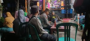 Berikan Rasa Aman, Polsek Pancur Amankan Hiburan Pertunjukan Dangdut AGG Music Dalam Rangka Pernikahan Desa Criwik Kec Pancur Kab Rembang