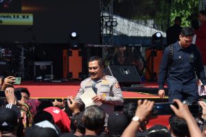 Wakapolri Komjen Pol Agus Andrianto Baksos Bersama Squad Nusantara
