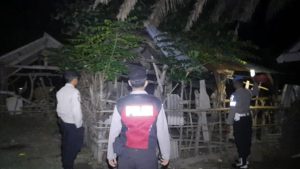 Polsek Sekotong Tingkatkan Patroli Malam, Sasar Daerah Rawan Kriminalitas di Lombok Barat