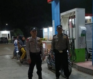 Patroli Polsek Batunadua Ciptakan Rasa Aman di Pemukiman dan SPBU Pudun Jae