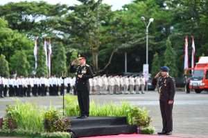 Pimpin Upacara Peringatan HUT ke 78 Bhayangkara. Kapolda : Sinergitas untuk Maluku yang aman dan damai