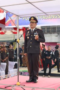 Kapolres Padangsidimpuan Pimpin Upacara Hari Bhayangkara Ke 78 Tahun 2024