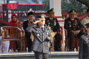 Polres Cianjur Gelar Upacara Hari Bhayangkara ke-78 Tahun 2024 Tingkat Kabupaten Cianjur