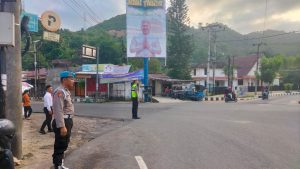 Polres Sibolga Gelar Personilnya Laksanakan Pos Padat Pagi Di Persimpangan