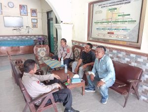 Monitoring Situasi Kamtibmas, Tatap Muka Perangkat Desa Kreyo Kecamatan Klangenan