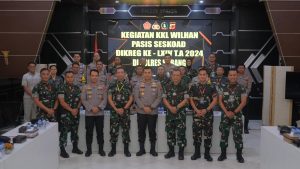 Rangkaian Kegiatan Penerimaan KKL Siswa Dikreg LXIV Seskoad di Polres Subang Kabupaten Subang