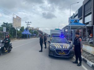 Satgas Pangan Polres Bontang Laksanakan Kunjungan Ke Pasar Survai Sembako