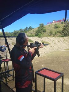 Dalam Rangka Hut Bhayangkara Ke - 78, Polres Mamasa Ikut Serta Dalam Kejuaraan Menembak