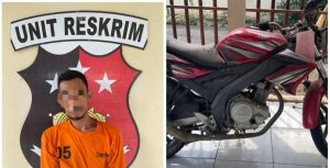 Pelaku Pencurian Sepeda Motor, Berhasil Diamankan Polsek Baturaja Barat
