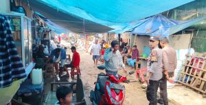 Patroli Dialogis Polsek Sirimau di Pasar Mardika: Upaya Proaktif Jaga Kamtibmas