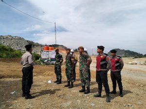 TNI Dan POLRI Laksanakan Pengamanan Bersama Untuk Percepatan Pembangunan PSN Bendungan Lau Simeme