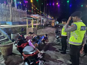 Sat Samapta Polres Pali Gelar Patroli Malam Cegah Gangguan Kamtibmas dan Kenakalan Remaja