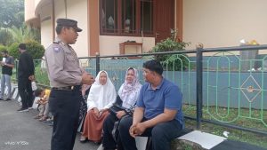 Kegiatan Sambang dan Himbauan Kamtibmas oleh Unit Bin Tibsos Sat Binmas Polrestabes Medan