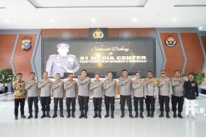 Divisi Humas Polri Tinjau 91 Media Center dan 91 Command Center Milik Polda Riau
