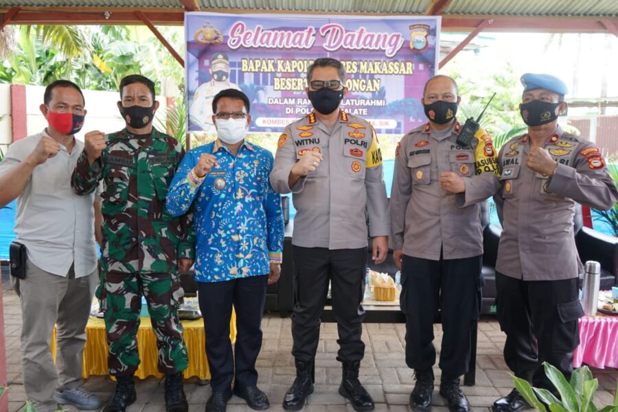Tatap Muka Kapolrestabes Makassar Dengan Tokoh Masyarakat di Polsek Tamalate