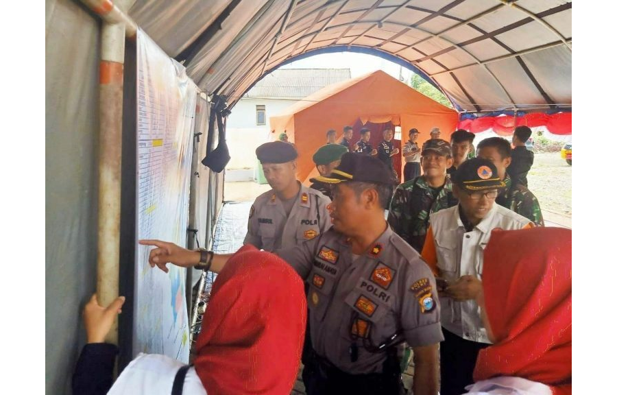 22 Kecamatan di Kabupaten Luwu Rawan Bencana, Kabag Ops Kunjungi Posko Induk