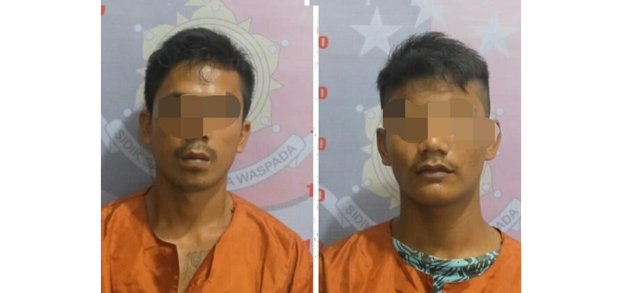 Dua Pelaku Pencurian Diamankan Polsek Dumai Timur