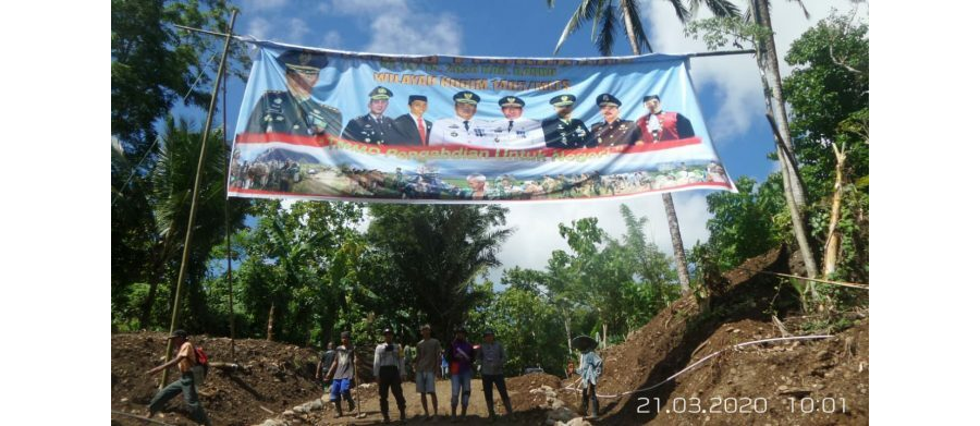 Bangun Desa, Bukti Sinergitas TNI-Polri di Kabupaten Barru