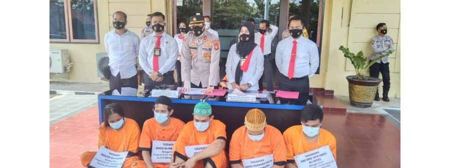 Polres Prabumulih Ungkap Kasus Sabu 1 Kg Asal Medan