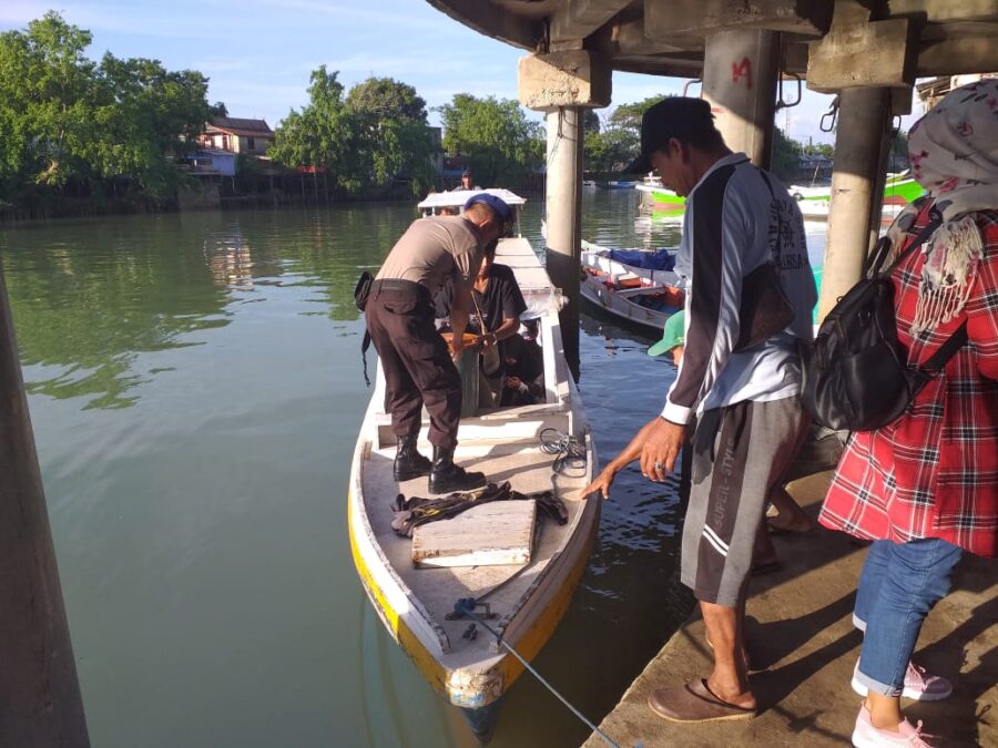 Satpolairud Polres Pangkep Himbau Nahkoda Jaga Keamanan Saat Berlayar