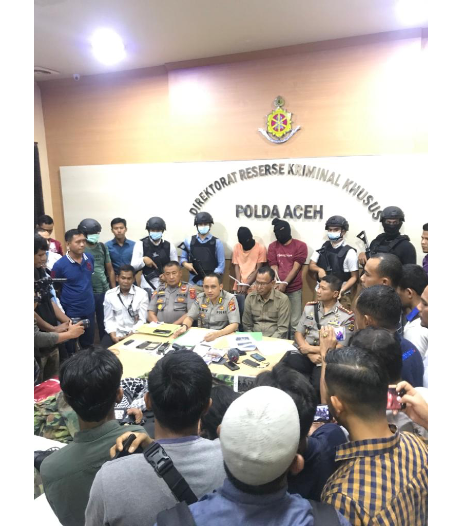 Polisi Berhasil Mengamankan Tersangka Pembuat Video Provokasi di Aceh